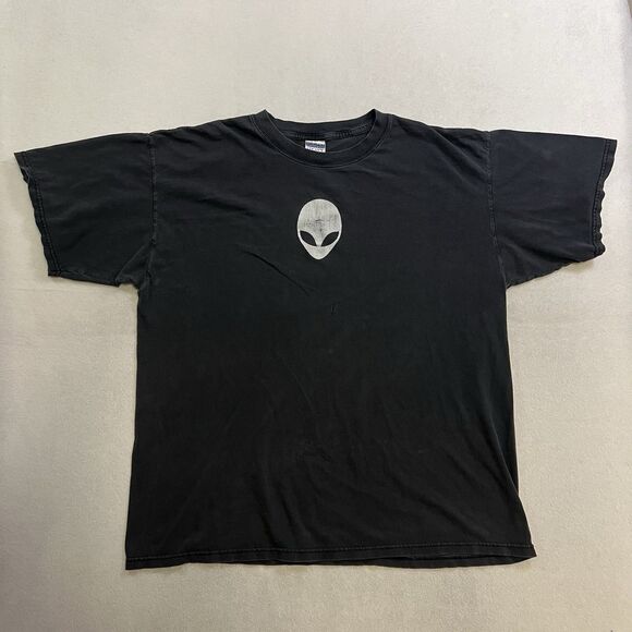 VTG Y2K Alienware Alien Computers The Ultimate Gaming Machine Tee Size XL Faded - Picture 1 of 10
